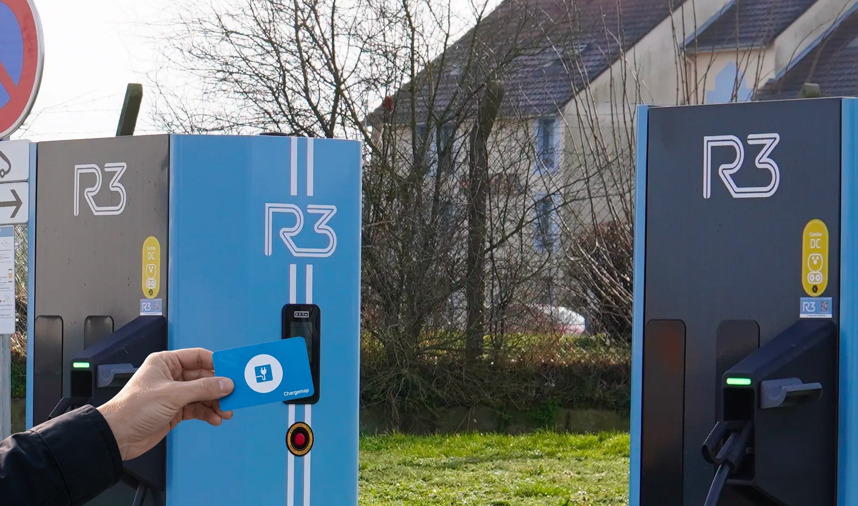 Recharge R3 avec le pass ChargeMap